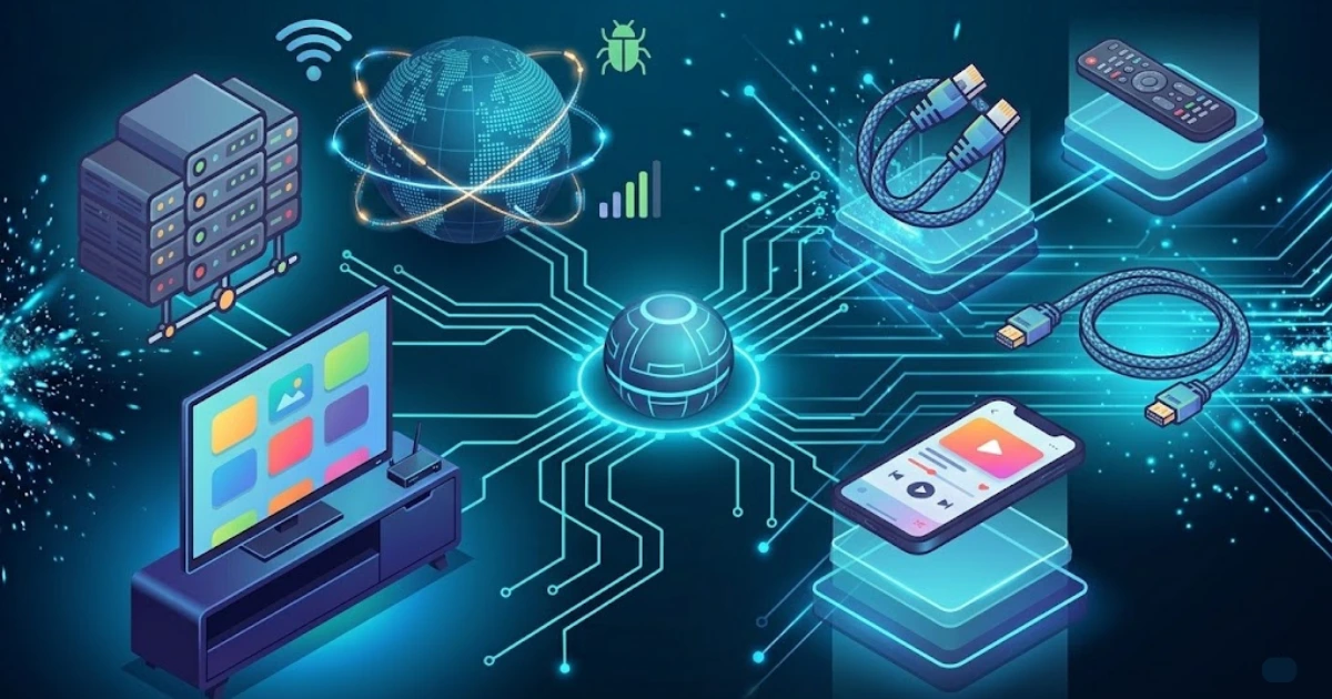 causes fréquentes problème IPTV connexion appareil serveur