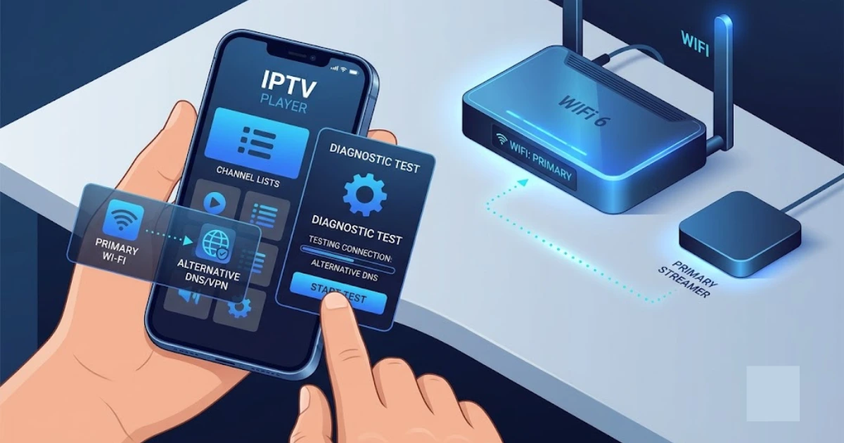 connexion iptv sans image