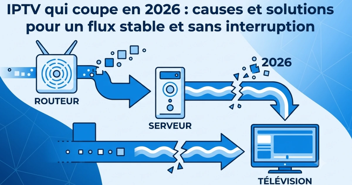 IPTV qui coupe tout le temps