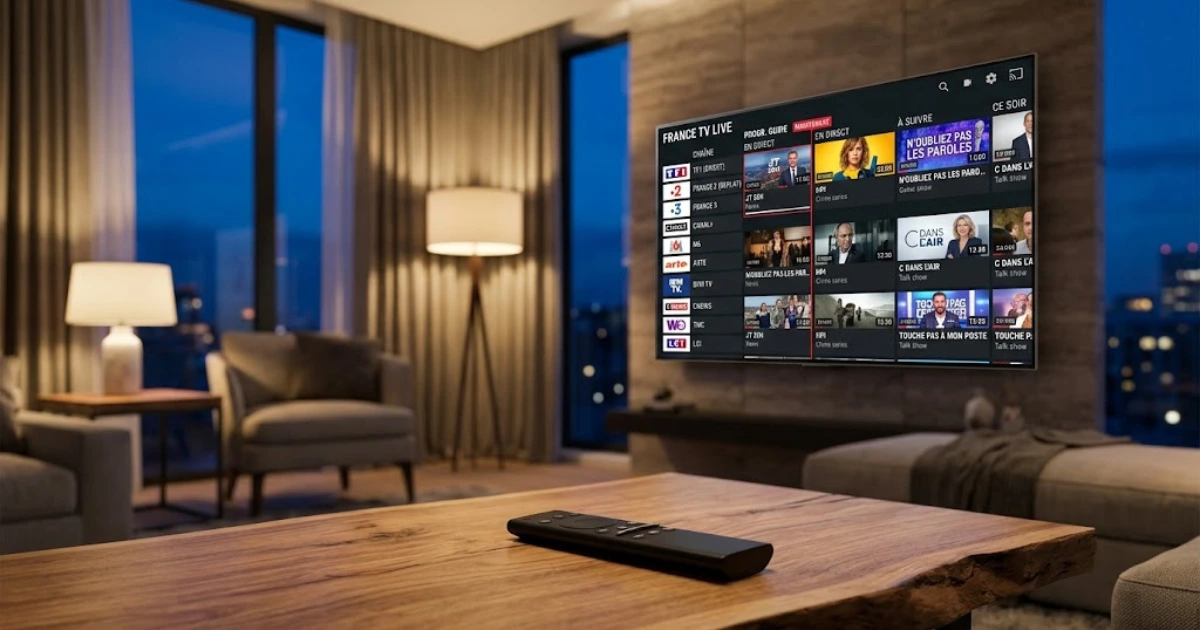 iptv abonnement france interface chaînes