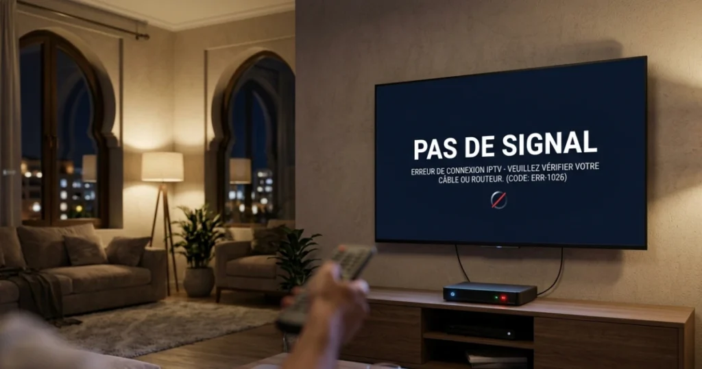 IPTV ne fonctionne pas